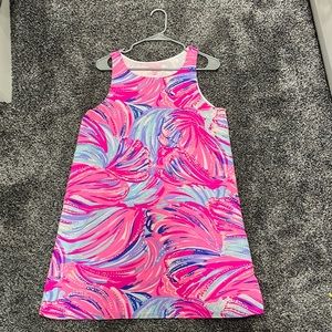 Lilly Pulitzer Jackie Silk Shift Dress in “Oh My Guava” Size Medium